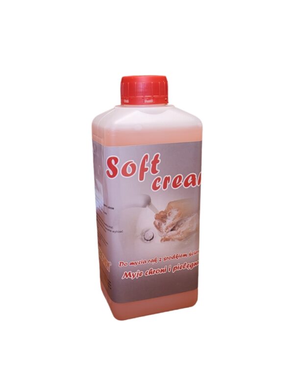 Soft Cream - do mycia rąk ze środkiem ściernych 1L od Ecochem